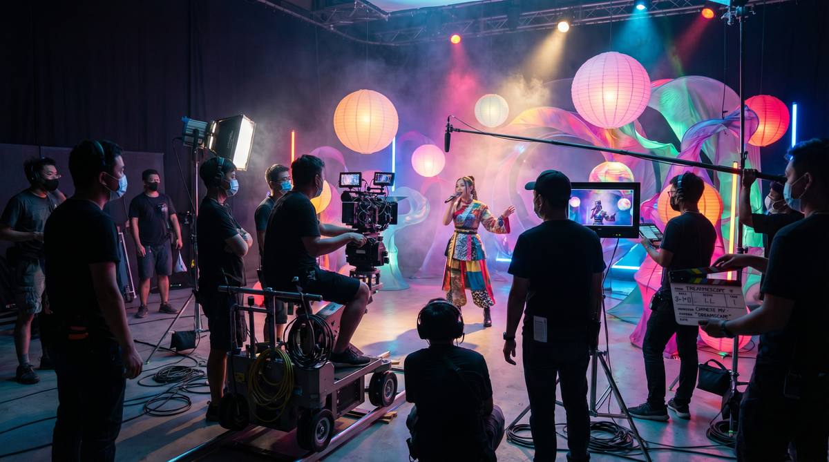 国产主播MV拍摄视频